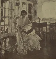 An illustration from Catalogue of the fifty-third annual exhibition of the American Water Color Society (1920)