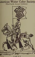 An illustration from Catalogue of the fifty-fourth annual exhibition of the American Water Color Society (1921)