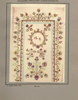Picture 20 of 38 from Czecho-slovak peasant art ... : peasant embroideries, lace and wall decorations (1921), leaf 21