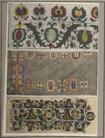 Picture 27 of 38 from Czecho-slovak peasant art ... : peasant embroideries, lace and wall decorations (1921), leaf 28