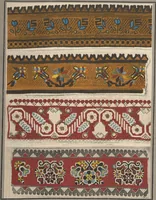 An illustration from Czecho-slovak peasant art ... : peasant embroideries, lace and wall decorations (1921)