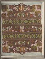 An illustration from Czecho-slovak peasant art ... : peasant embroideries, lace and wall decorations (1921)