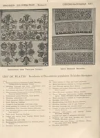 Picture 2 of 38 from Czecho-slovak peasant art ... : peasant embroideries, lace and wall decorations (1921), leaf 4