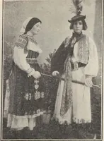 Picture 3 of 38 from Czecho-slovak peasant art ... : peasant embroideries, lace and wall decorations (1921), leaf 5