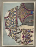 Picture 6 of 38 from Czecho-slovak peasant art ... : peasant embroideries, lace and wall decorations (1921), leaf 7