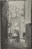 Picture 67 of 77 from Kalauz és képes targymutató : nemzetközi kiállitására, Hock János elöszavával, a müvészek életrajzát irta Szikszay Ferencz (1901), leaf 138