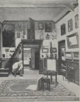 Picture 72 of 77 from Kalauz és képes targymutató : nemzetközi kiállitására, Hock János elöszavával, a müvészek életrajzát irta Szikszay Ferencz (1901), leaf 143