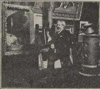 Picture 17 of 77 from Kalauz és képes targymutató : nemzetközi kiállitására, Hock János elöszavával, a müvészek életrajzát irta Szikszay Ferencz (1901), leaf 42