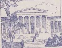 An illustration from An exhibition of water colors by Mrs. Charles W. Hawthorne : Oct. 16-31, 1918 (1918)