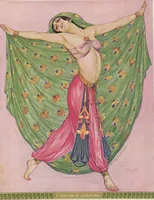 Picture 4 of 8 from Aphrodite : a romance of ancient Egypt / play by Pierre Frondaie and George C. Hazelton ; founded on the novel [by] Pierre Louys ; story novelized by William A. Page ; book illustrated by Carl Link (1919), leaf 12