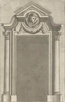 Picture 13 of 21 from Studio d'architettura civile / invenzione disegno, ed intaglio di Filippo Vasconi, cittadino Rom° ... [i.e., Romano] (1725), leaf 13