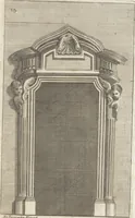 Picture 14 of 21 from Studio d'architettura civile / invenzione disegno, ed intaglio di Filippo Vasconi, cittadino Rom° ... [i.e., Romano] (1725), leaf 14