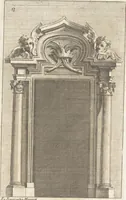 Picture 15 of 21 from Studio d'architettura civile / invenzione disegno, ed intaglio di Filippo Vasconi, cittadino Rom° ... [i.e., Romano] (1725), leaf 15