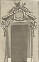 Picture 17 of 21 from Studio d'architettura civile / invenzione disegno, ed intaglio di Filippo Vasconi, cittadino Rom° ... [i.e., Romano] (1725), leaf 17
