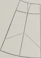 An illustration from Patterns for blouses and dresses (1917)