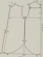 Picture 5 of 8 from Patterns for coats and capes (1917), leaf 32