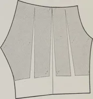 An illustration from Patterns for coats and capes (1917)