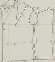 An illustration from Patterns for coats and capes (1917)