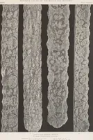 An illustration from Antique laces of American collectors : Volume 1 / text by Frances Morris & Marian Hague (1920)