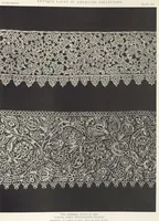 An illustration from Antique laces of American collectors : Volume 1 / text by Frances Morris & Marian Hague (1920)