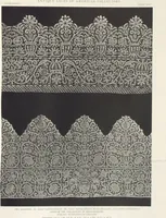 An illustration from Antique laces of American collectors : Volume 1 / text by Frances Morris & Marian Hague (1920)