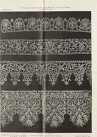 An illustration from Antique laces of American collectors : Volume 1 / text by Frances Morris & Marian Hague (1920)