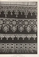 An illustration from Antique laces of American collectors : Volume 1 / text by Frances Morris & Marian Hague (1920)