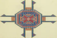 An illustration from Original drawings of Turkoman rug designs / Amos Batemann Thacher (1940)