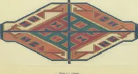 Picture 16 of 42 from Original drawings of Turkoman rug designs / Amos Batemann Thacher (1940), leaf 17