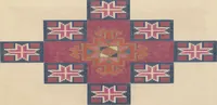An illustration from Original drawings of Turkoman rug designs / Amos Batemann Thacher (1940)
