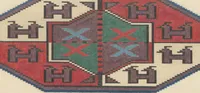 An illustration from Original drawings of Turkoman rug designs / Amos Batemann Thacher (1940)