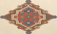 Picture 42 of 42 from Original drawings of Turkoman rug designs / Amos Batemann Thacher (1940), leaf 53