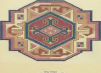 Picture 7 of 42 from Original drawings of Turkoman rug designs / Amos Batemann Thacher (1940), leaf 7