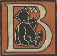 Picture 2 of 26 from Letters designed and cut on linoleum blocks / by the Lettering class of Teachers College, Columbia University, 1920 (1920), leaf 5