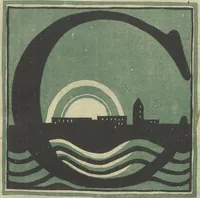 Picture 3 of 26 from Letters designed and cut on linoleum blocks / by the Lettering class of Teachers College, Columbia University, 1920 (1920), leaf 6