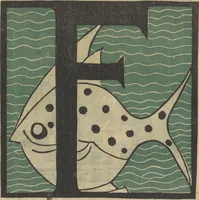 Picture 6 of 26 from Letters designed and cut on linoleum blocks / by the Lettering class of Teachers College, Columbia University, 1920 (1920), leaf 9