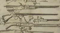 An illustration from Unterrich von Wind-Buchsen / incerti autoris! (1690)
