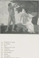 An illustration from Exposició de dibuixos y pintures de J. Torres-Garcia (1912)