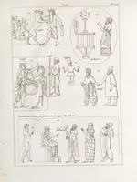 Picture 11 of 63 from Recherches sur les costumes, les moeurs, les usages religieux, civils et militaires des anciens peuples : [Volume 2] / par J. Mailliot, ... publié par P. Martin (1809), leaf 184