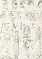 Picture 1 of 63 from Recherches sur les costumes, les moeurs, les usages religieux, civils et militaires des anciens peuples : [Volume 2] / par J. Mailliot, ... publié par P. Martin (1809), leaf 23