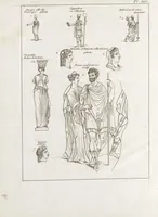 Picture 18 of 63 from Recherches sur les costumes, les moeurs, les usages religieux, civils et militaires des anciens peuples : [Volume 2] / par J. Mailliot, ... publié par P. Martin (1809), leaf 246