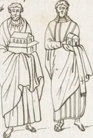 Picture 30 of 63 from Recherches sur les costumes, les moeurs, les usages religieux, civils et militaires des anciens peuples : [Volume 2] / par J. Mailliot, ... publié par P. Martin (1809), leaf 352