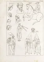 An illustration from Recherches sur les costumes, les moeurs, les usages religieux, civils et militaires des anciens peuples : [Volume 2] / par J. Mailliot, ... publié par P. Martin (1809)