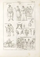 An illustration from Recherches sur les costumes, les moeurs, les usages religieux, civils et militaires des anciens peuples : [Volume 2] / par J. Mailliot, ... publié par P. Martin (1809)