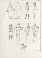 An illustration from Recherches sur les costumes, les moeurs, les usages religieux, civils et militaires des anciens peuples : [Volume 2] / par J. Mailliot, ... publié par P. Martin (1809)