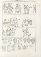 An illustration from Recherches sur les costumes, les moeurs, les usages religieux, civils et militaires des anciens peuples : [Volume 3] / par J. Mailliot, ... publié par P. Martin (1809)