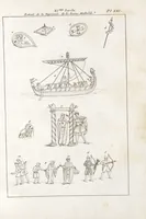 An illustration from Recherches sur les costumes, les moeurs, les usages religieux, civils et militaires des anciens peuples : [Volume 3] / par J. Mailliot, ... publié par P. Martin (1809)