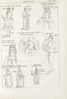 An illustration from Recherches sur les costumes, les moeurs, les usages religieux, civils et militaires des anciens peuples : [Volume 3] / par J. Mailliot, ... publié par P. Martin (1809)