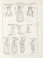 Picture 29 of 77 from Recherches sur les costumes, les moeurs, les usages religieux, civils et militaires des anciens peuples : [Volume 3] / par J. Mailliot, ... publié par P. Martin (1809), leaf 155