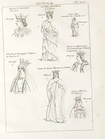 An illustration from Recherches sur les costumes, les moeurs, les usages religieux, civils et militaires des anciens peuples : [Volume 3] / par J. Mailliot, ... publié par P. Martin (1809)
